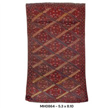 5x9 ANT.ANADOL OUSHAK Rug- WOOL/WOOL