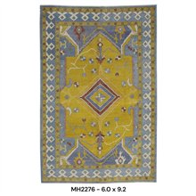 6x9 OUSHAK Rug- WOOL/WOOL