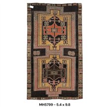 5x10 KARS Rug- WOOL/WOOL